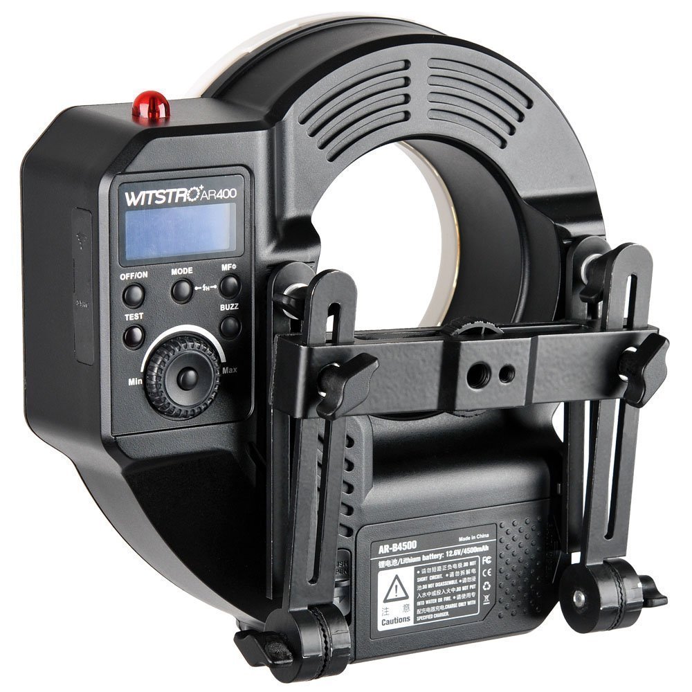 Buy GODOX Witstro AR400 400W Li-ion Battery Ring Flash Speedlite +